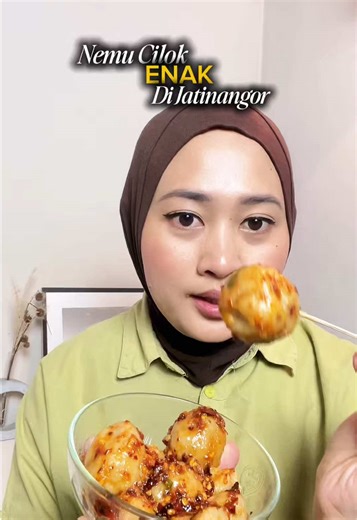 Gak ekspek ciloknya enak ternyata. Terus ada kemasan vacumnya juga jadi bisa buat stok dirumah. Cobain deh siapa tau kalian juga suka . #kuliner #cilok #jatinangor #streetfood