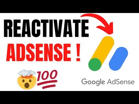 How to Reactivate a Google AdSense Account