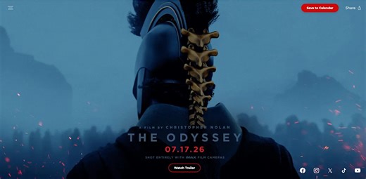 Fans get their first look at ‘The Odyssey’ in a new teaser trailer
