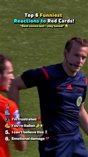 When red cards hit different 😭🟥