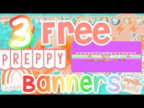 Free Preppy Banner templates *NO CREDIT NEEDED!* 🗽😱🥨💝🍋 | Banner template | Pr3ppyFlora |