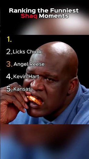 Ranking the Funniest Shaq Moments