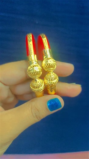 Gold plated pola badhano design🥰♥️#bangles #gold ##ytshorts #traditionaljewellery #viralshort #style