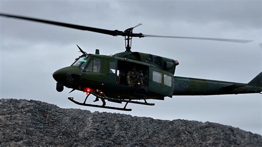 Aircrew Conduct Aerial Gunnery Training in Montana