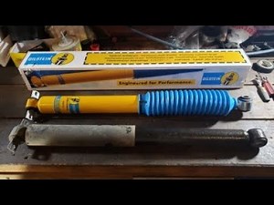 Chevy S10 S15 Blazer Sonoma Astro Rear Shocks- Bilstein 24-016810 (B6 4600) Video 02 of 02 🔧