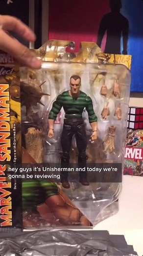 Diamond Select Sandman Marvel Action Figure Review