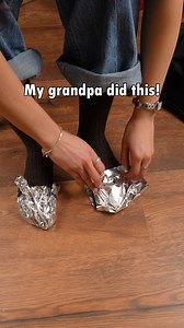 Easy trick to keep feet warm in cold weather🎬 This video was produced by Network Media and Aoos Media | Simple Stories