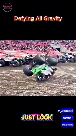 Monster Truck SOARS to the SKY! 😱 | Insane Stadium Jump Stuns the Crowd!