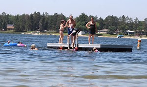 Water fountain, sand and floaties among Menahga’s possible beach improvements
