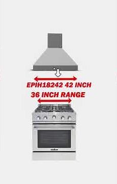 EPIH18236 EPIH18242 EPIH18248 Island Mount Vent-A-Hood Proper Specification and Installation