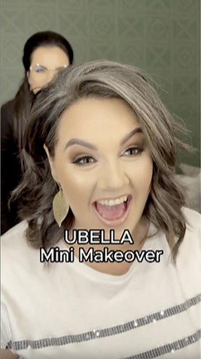 From Bare-Faced to Beaming 🥹 This lovely lady usually keeps it natural, but today she was in for the biggest surprise! 💄💫 The reveal left her absolutely glowing, excited, overwhelmed with happiness, and completely in love with her new look. 🥹💕 The best part? You could literally see her whole aura shift as her confidence shone through. That’s the true power of a UBELLA Mini Makeover. 🌟 Be honest… do you also find yourself smiling at your phone while watching these transformations? 😍📱 #Min