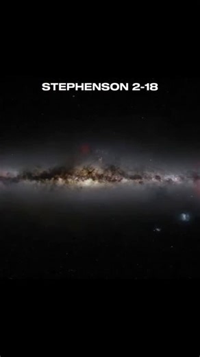 AstronomyDaily on Instagram: "👇Stephenson 2-18 is a red supergiant star in the constellation Stephenson 2 supercluster in the constellation of Kalkan, also known as RSGC2-18 and Stephenson 2 DFK 1. Located about 20,000 light years or 6,000 parsecs away, the star is located near the supermassive black hole Sagittarius A. ☀️The star is extremely large and has a huge diameter, about 2150 times the diameter of the Sun. It is probably approaching the potential largest size of red supergiant stars an