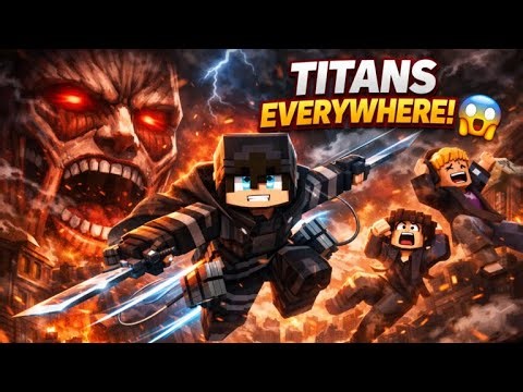 ONE LIFE vs TITANS 💀#4 | Roblox Attack on Titan Live