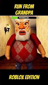 I ESCAPED Run From Grandpa in Roblox