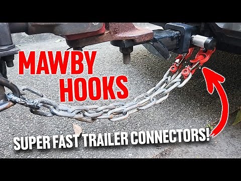 MAWBY HOOK Review: Australian Quick Action Trailer Safety Chain Coupling (3.5 Ton Rated)