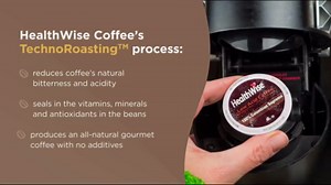 Healthwise Low Acid Hazelnut Decaf Coffee K-Cups - Chemical- Free Swiss Water Process, 99.9% Caffeine Free, 100% Colombian Coffee- Medium Roast, Healthier for Sensitive Stomach, 36 Count (Pack of 1)