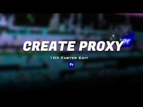How To Create Proxy In Premiere Pro | Premiere Pro Tutorial In Hindi