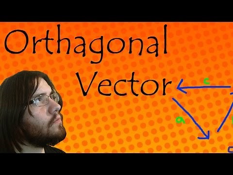 How To Find a Vector Orthogonal to Other Vectors