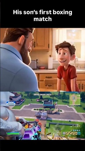 His sons first boxing match #funny #boxing #memes #ai #dad #song #cringe #foryoupage #funniestvideo