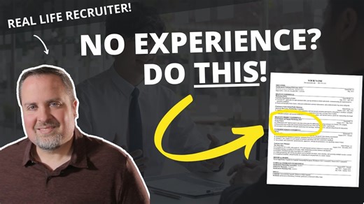 Tips for how to write a resume with no work experience!