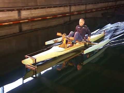 Testing Hydrofoil Kayak