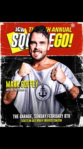 He's been a multi-time Zero G Champion. He's been a multi-time Tag Team Champion. But is 2026 the year Mark Coffey finally 'breaks through' to the ICW World Heavyweight Championship. Can he outlast 29 other men on February 8th to win the Square Go briefcase and a guarenteed shot at the ICW Championship? Tickets on sale - universe.com/icw | Insane Championship Wrestling