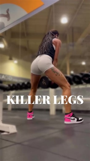 KILLER LEGS! This one will get you good! 4 sets of these 7 exercises that will help get those killer legs you are wanting. Please note, this is one example of a leg day workout I do. I usually lift legs 3 times a week and switch up my workouts every day! Consistency wins in everything! Don’t expect to do this workout once a month have the legs you desire! 😉 #KillerLegs #LegWorkout #Squats #Lunges #LegDayWorkout