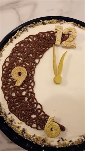 Dorothy Lane Market on Instagram: "The countdown to 2026 is on! 🎊 Celebrate the coming of the new year with our Countdown Cake featuring white or chocolate cake dressed with a decadent buttercream, festive sprinkles, and decorative accents. Time is ticking … get yours in our Bakery!"