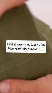 438 reactions · 56 shares | This seam looks fancy — but it’s totally beginner-friendly. Flat felled seams = clean inside and out, and no raw edges in sight. ✨ Perfect for projects that need to last!  #SewingForBeginners #FlatFelledSeam #SewingTips #SewingClean #MadamSew | Madam Sew | Facebook