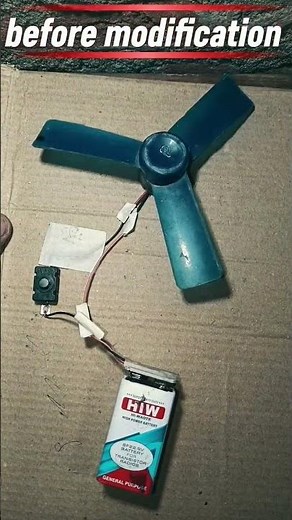 battery spinning viral project • Dc motor