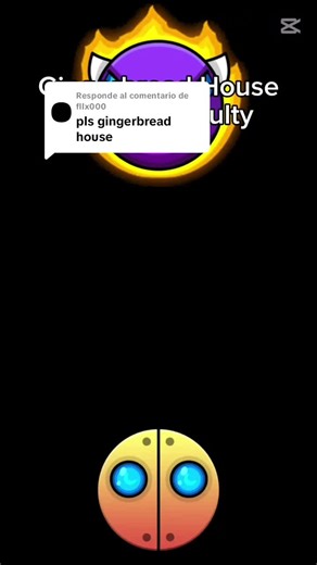 Gingerbread House Challenge in Geometry Dash