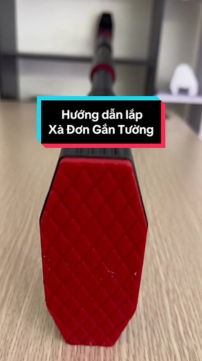 Hướng dẫn lắp đặt xà đơn gắn tường đơn giản