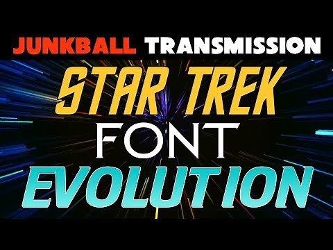 History of Star Trek Fonts