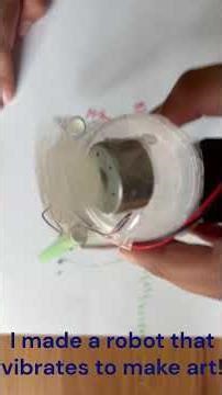 I made a DIY robot that draws art!