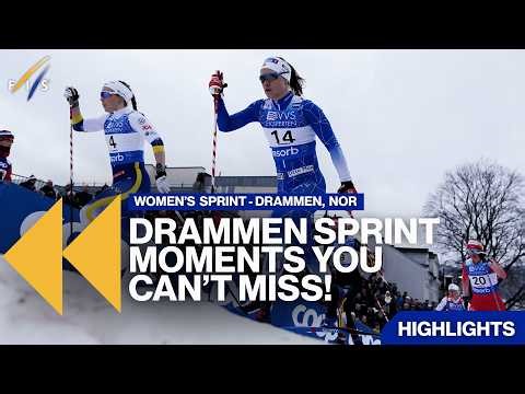 Drammen Sprint Moments You Can’t Miss! | Highlights | FIS Cross Country