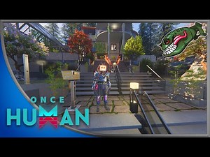 Once Human | Way of Winter Fancy Hillside Mansion Base Build
