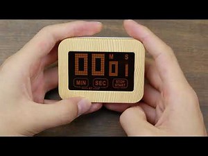 DUU Digital Kitchen Timer Touch Screen Control