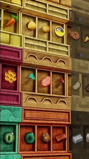 Ресурспак rotrBLOCKS с шейдером Bliss #minecraft #resourcepack