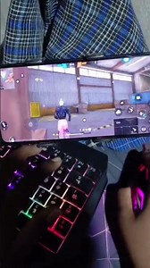 KEYBOARD MOUSE MOBILE SETUP HACKER LEVEL GAMEPLAY #VIRAL