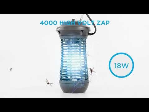 Coby CBZ2J6 Outdoor Hanging Bug Zapper - 18W