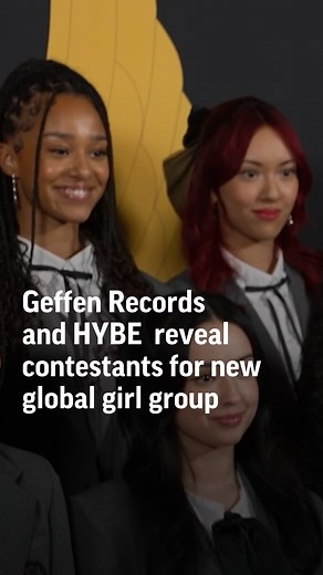 HYBE and Geffen Records announce that they are joining forces to form a new global girl group. | AP