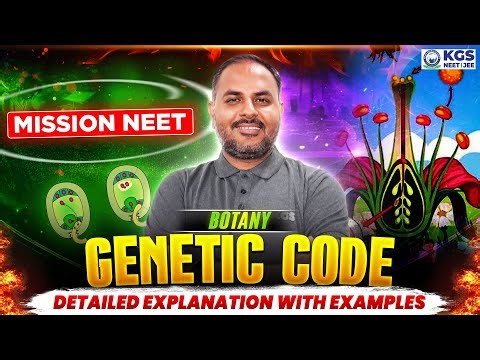 NEET 2026 Biology | Genetic Code Full Concept With Examples | Live Class by TP Sir