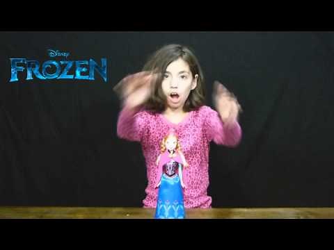Disney Frozen Sparkle Anna of Arendelle Doll Review - KidToyTesters