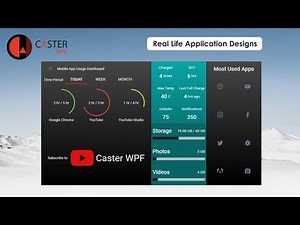 WPF Dashboard UI - Material Design [Speed Design]