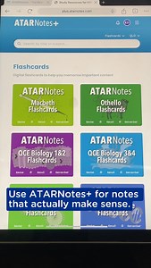 PSA: ATARNotes just got even BETTER with online tests 🤩 Save up to 65% OFF today! Designed to help your high school champs smash the final years of highschool 👀🔥 ATAR Notes : One-stop access to a treasure trove of resources for your kids' success! Get access to : ✅ Course notes from elite grads ✅ Topic tests & past exam papers ✅ Digital flashcards for selected subjects ✅ Exclusive lecture videos ✅ AI Answer Bot trained on 100,000 of ATAR Notes pages ➕ And so much more… Empower them to take ch
