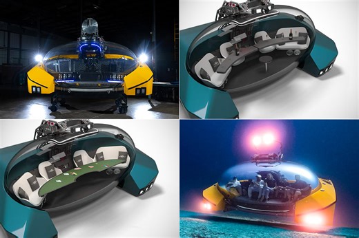 Triton 660/9 AVA Submarine Can Be Used as Undersea Casino or Cocktail Bar