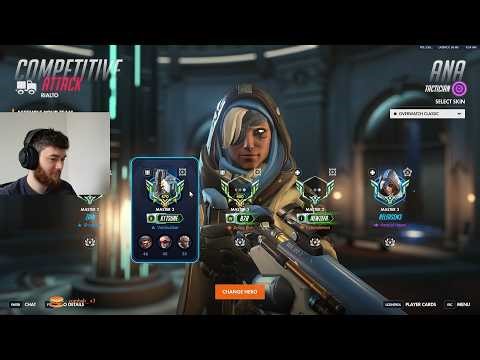 The Human Aimbot Plays Support: Dafran's Ana DOMINATES | Full Match VOD | OWanadafran