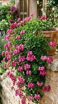 Take proper care of your ivy geranium. #flowers #plants #garden #gardening