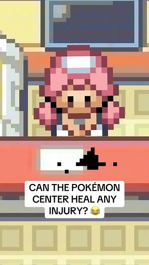 Can the Pokemon center heal ANY injury? 😂 #pokemon #pokémon #ashketchum #pikachu #nintendo #gumbino #explore #fyp #foryou #foryoupage