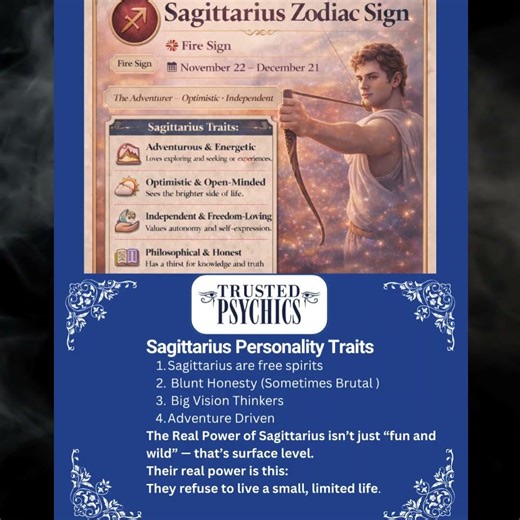Sagittarius Traits #Sagittarius #sagittariusseason #zodiac #zodiacsigns #ZodiacTraits #ZodiacEnergy